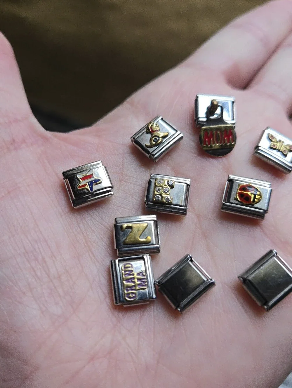 Vintage Italian Link Charms